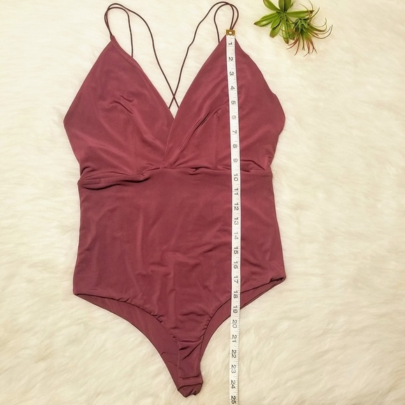 NWT Shinestar Bodysuit Crossback Strappy Back - Picture 6 of 8